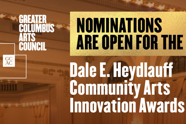 Nominations Open for 2023 Dale E. Heydlauff Community Arts Innovation Awards